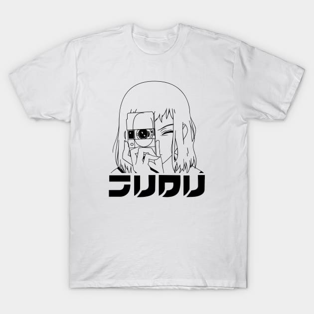 FLCL - Mamimi Camera T-Shirt by waveformUSA